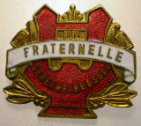 I.740 INSIGNA BELGIA LIRA FRATERNELLE CEREXE-HEUSEUX h22mm email