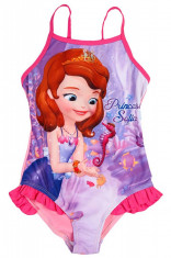 Costum de baie intreg pentru fete , Disney Sofia , roz , 4 ani/104cm foto