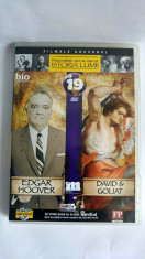 DVD Filmele Adevarul nr 19: Edgar Hoover; David &amp;amp; Goliat foto