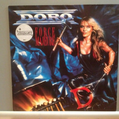 DORO + WARLOCK - FORCE MAJEURE (1989/VERTIGO/RFG) - Vinil-Analog/Impecabil (NM)