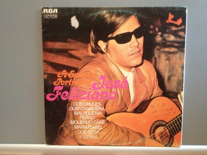 JOSE FELICIANO - A SPANISH PORTRAIT OF - 2LP Set (1973/RCA/Spain) - Vinil