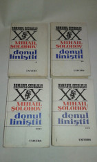 MIHAIL SOLOHOV - DONUL LINISTIT Vol.1.2.3.4. foto