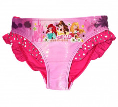 Slip de baie pentru fete , Disney Princess , roz , 4/5 ani-104/110cm foto