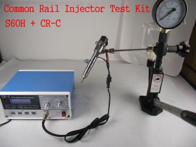 Tester injectoare complet 2in1 CR-C diesel common rail + S60H Nozzle Validator foto