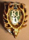 I.729 INSIGNA GERMANIA TIR VANATOARE BJV Bayerischer-Jagd-Verband TROFEU CERB, Europa