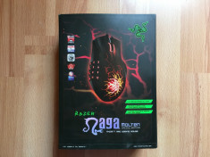 Mouse Gaming MMO RAZER NAGA Molten Special Edition 17 Butoane Iluminat foto