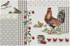 Napron Sander Gobelins Rooster Patch 32x96cm 40 Original foto