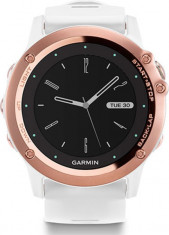 Garmin Fenix 3 Smartwatch Sapphire Edition Rose Gold with White Band - Asia Spec with warranty foto