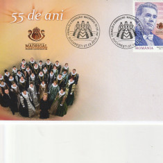 Romania FDC Cor Madrigal ,nr lista 2183.