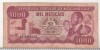 Bnk bn Mozambic 1000 meticais 1986 circulata