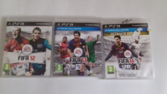 LOT 3 Jocuri FIFA 12 13 14 - PS3 [Second hand] foto