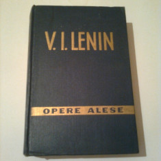 V. I. LENIN ~ OPERE ALESE - in trei volume ( vol. 1 )