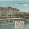 (A) carte postala- LUGOJ-Liceul Coriolan Brediceanu anul 1923