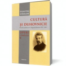 Cultura ?i Duhovnicie - Vol 2 - articole publicate in Telegraful Roman (1937-1941) foto