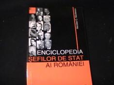 ENCICLOPEDIA SEFILOR DE STAT AI ROMANIEI-NICOLAE C. NICOLESCU-1862-2007-237 PG- foto