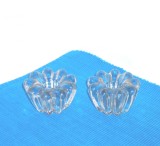 Cumpara ieftin Suporturi lumanare Art Deco cca. 1930, cristal de Bayel, set 2 buc. - Franta