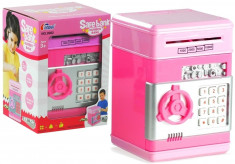 Pusculita ATM de jucarie pentru copii, roz foto