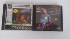 LOT 2 Jocuri - Heart of darkness + Little Big Adventure - PS 1 [Second hand] foto