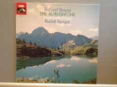 R.STRAUSS ? ALPINE SYMPHONY - dir.R.Kempe (1973/EMI/RFG) - Vinil/Impecabil foto