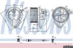 Ventilator aeroterma interior habitaclu OPEL ASTRA G caroserie (F70) Producator NISSENS 87081 foto