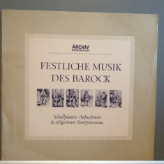 FESTIVE MUSIC OF THE BAROCK –VIVALDI,BACH...(1965/Polydor/RFG) - Vinil/Impecabil