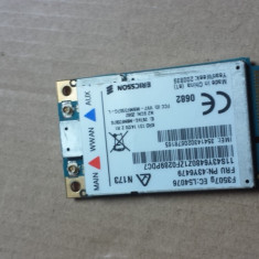 3G/HSPA Ericsson F3507g x200 x201 Lenovo ThinkPad sl500 FRU 43Y6479 WWAN UMTS