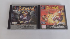 LOT 2 Jocuri - Rayman + Rayman Rush - PS 1 [Second hand] foto