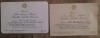 Lot 2 invitatii oficiale Biroul Marii Adunari Nationale a RSR