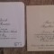 Lot 2 invitatii oficiale Biroul Marii Adunari Nationale a RSR