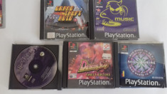 LOT 5 Jocuri - GTA - Harry Potter - Music - PS 1 [Second hand] foto