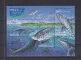 NIUE 1997 FAUNA MARINA BALENE