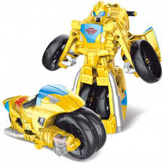 Robot de jucarie transformabil in motocicleta, Transformers Bumblebee foto