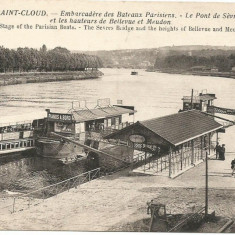 (A) carte postala(ilustrata)-FRANTA-Paris-Saint-Cloud