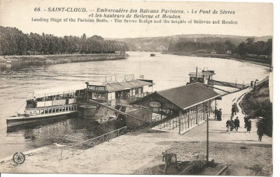 (A) carte postala(ilustrata)-FRANTA-Paris-Saint-Cloud foto