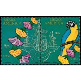 MEXIC 1991 UPAEP FAUNA PASARI