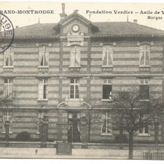 (A) carte postala(ilustrata)-FRANTA-Paris-Casa fundatiei Verdier