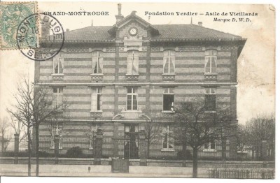 (A) carte postala(ilustrata)-FRANTA-Paris-Casa fundatiei Verdier foto