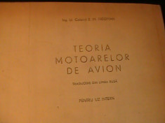 TEORIA MOTOARELOR DE AVION-ING. LT.COL.E.M.FRIEDMAN-XEROXAT-590 PG- foto