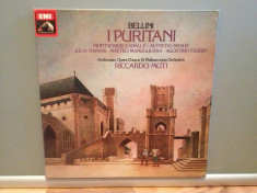 BELLINI ? I PURITANI ? 3LP BOX (1980/EMI/RFG) - Vinil/Opera Completa/Impecabil foto