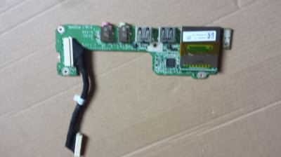 placa sunet + usburi buton pornire Acer Aspire One ZG5 Aoa 150 110 dd0zg5th100 foto