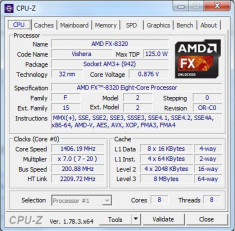Kit gaming / productivitate AMD FX 8320 8 x 4.0Ghz + placa de baza + 4 gb ram foto