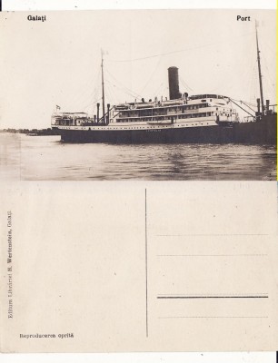 Portul Galati - Vapoare foto