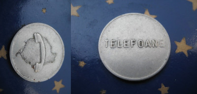 Set 4 Monede Telefoane vechi 3Romania+1 Ungaria. foto
