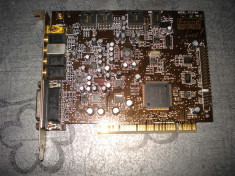 Placa de sunet Creative Sound Blaster Live Value PCI conectori auriti foto