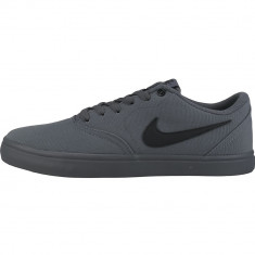 Shoes Nike SB Check Solarsoft Canvas Black/Grey foto