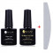 Set Soak off Baza si Top Coat No Wipe * UR Sugar + pila cadou