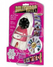 Aparat Hollywood Nails Decorat Unghii foto