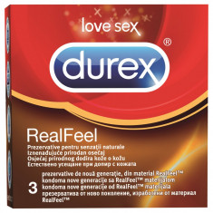 Prezervative Durex Real Feel 3 Bucati foto