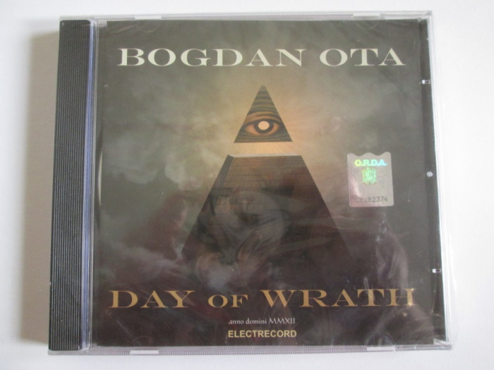 Rar! CD nou in tipla Bogdan Ota,albumul:Day of wrath-Electrecord 2012