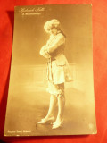 Ilustrata -Fotografie- Actrita Hudacsek Nelli circulat 1911